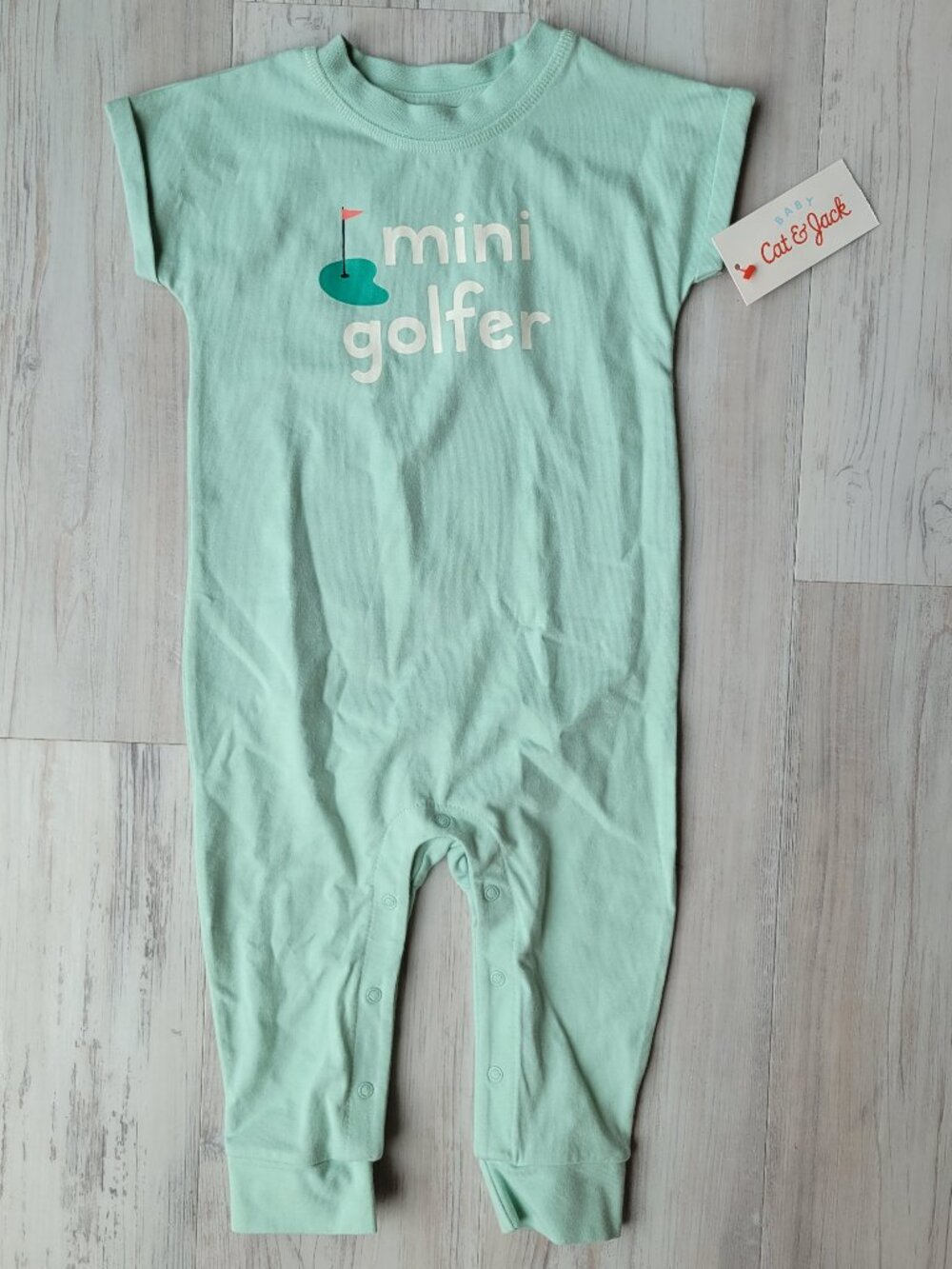 Cat & Jack Mini Golfer outfit NWT size 6-9 months